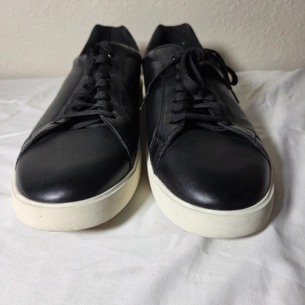 Cole Haan Mens Grand Crosscourt Black Leather Sneakers C40224 Size 14 M